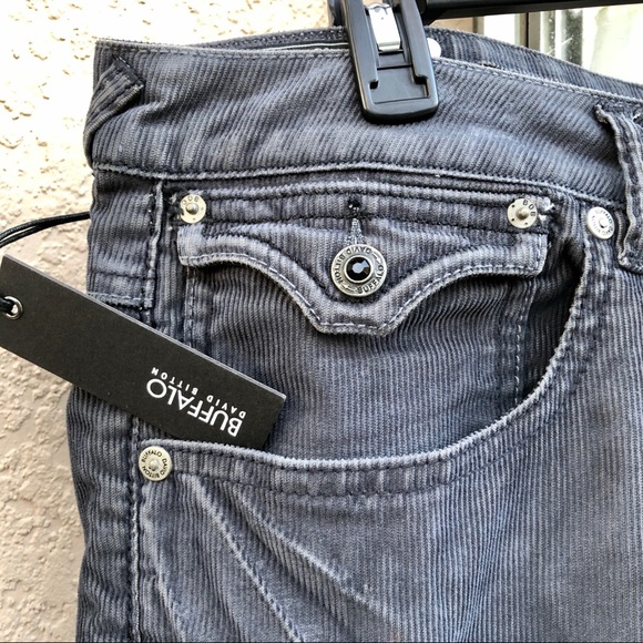 NEW! BUFFALO David Bitton Corduroy Pants 38 x 33 - Picture 4 of 7